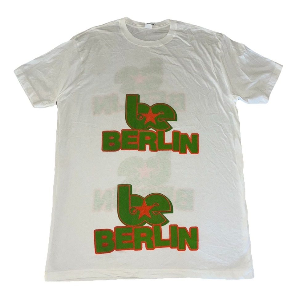 Billie Eilish T Shirt XL White Hit Me Hard And Soft Merch Berlin NEW‎ *misprint